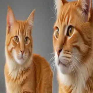 orange cat png