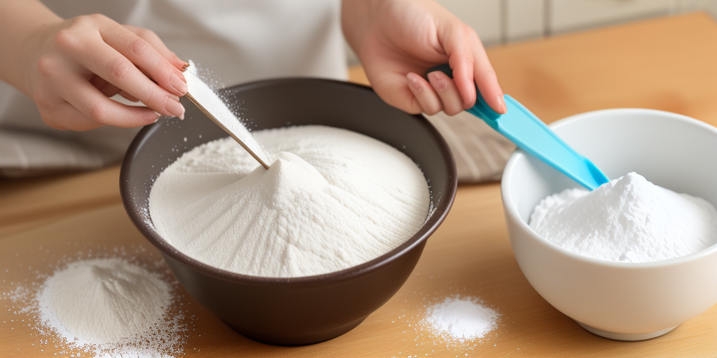 adding fiber powder to baked goods