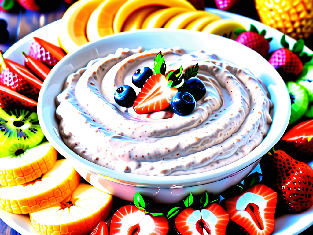 fruit dip without marshmallow cream
