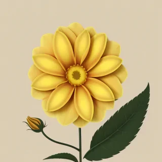 yellow flower png