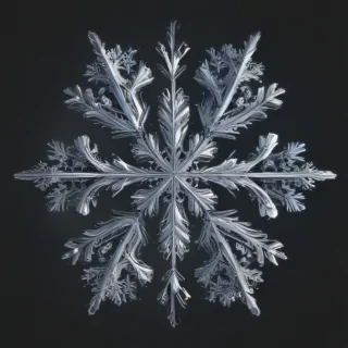 transparent background snowflake clipart