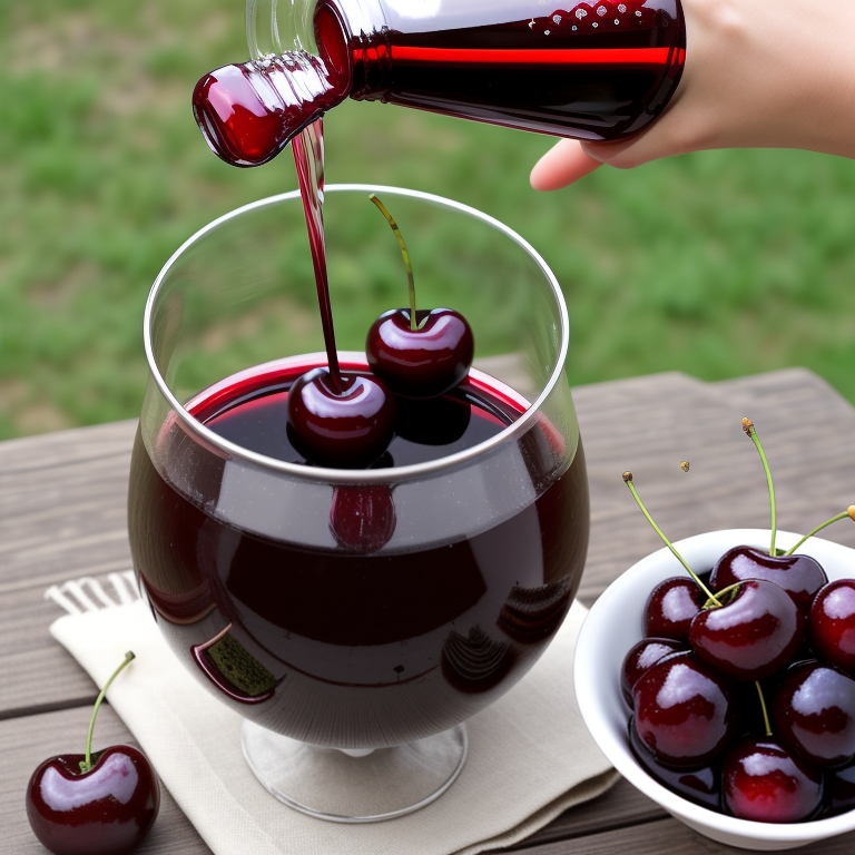 how to make cherry wine