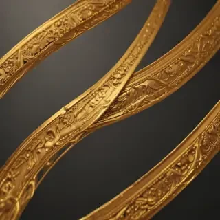 gold lines png