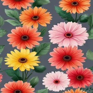 flowers with no background