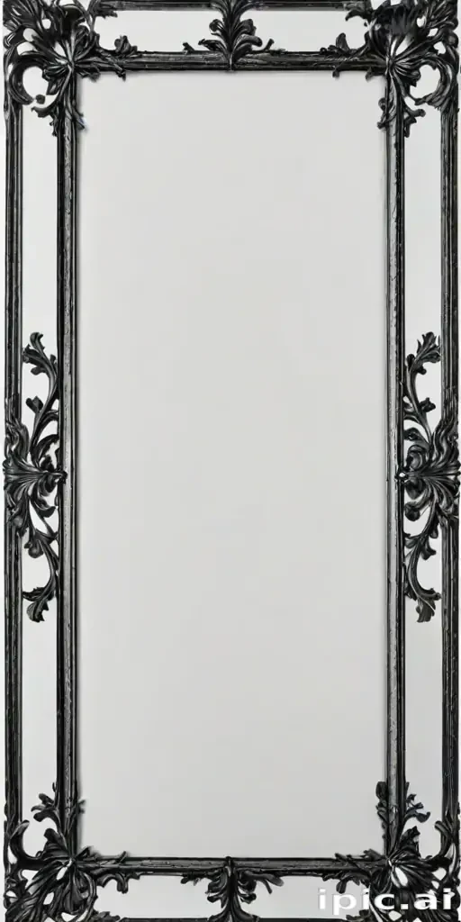 black frame transparent