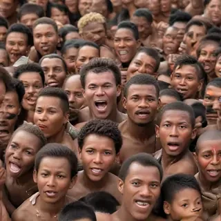 crowded png