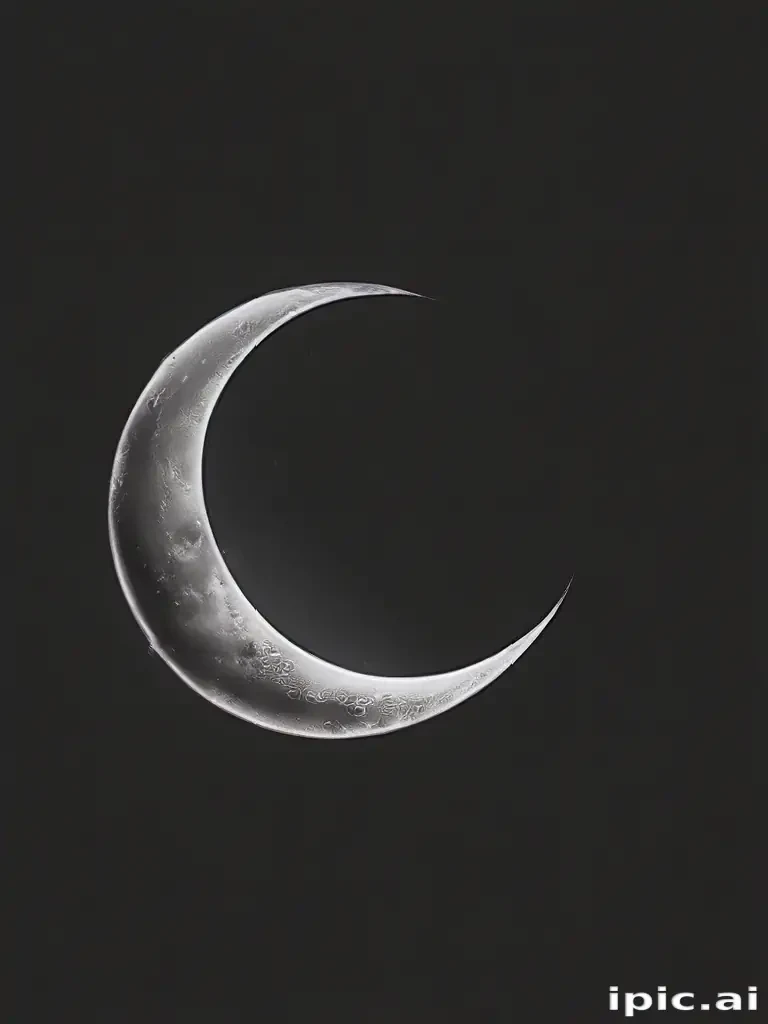 crescent moon transparent background