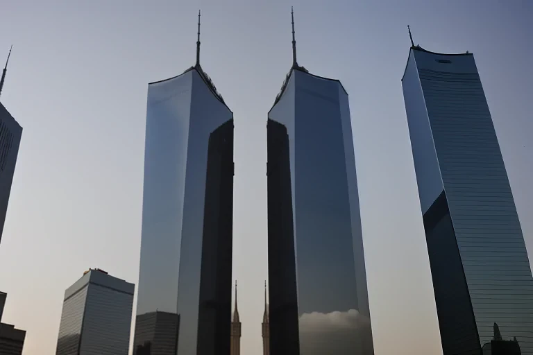 twin towers transparent