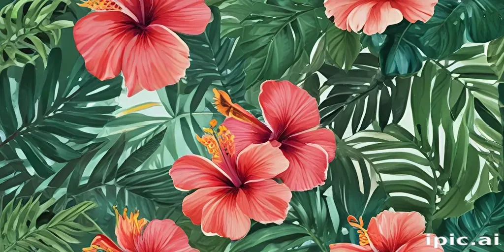 tropical wallpaper iphone