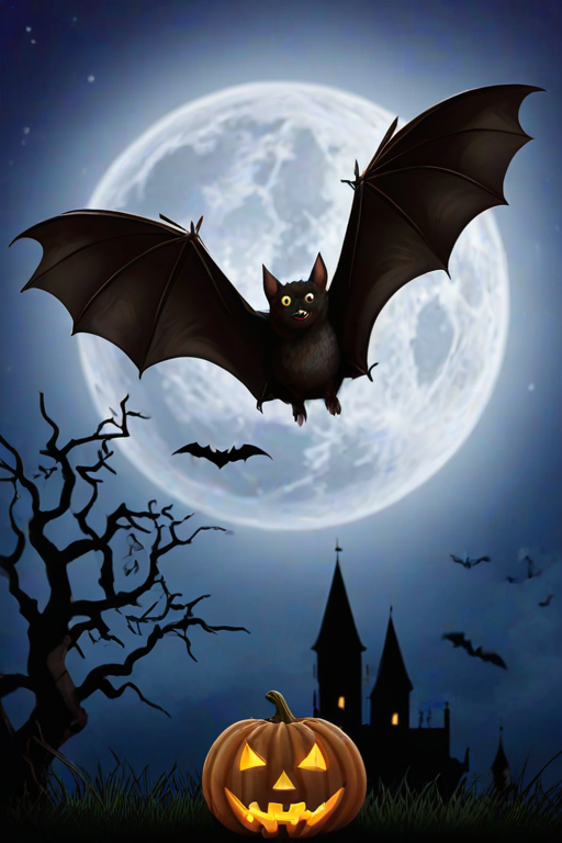 images of halloween bats
