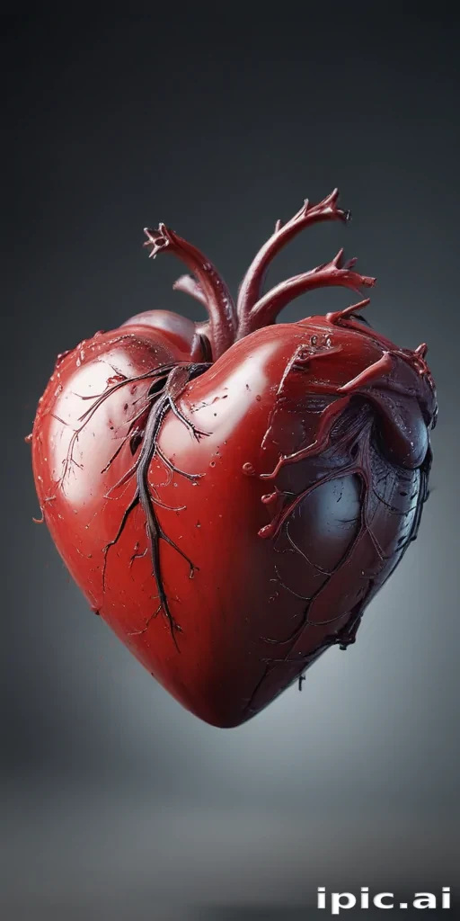 blurred heart
