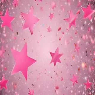 pink stars png