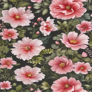 flower transparent border