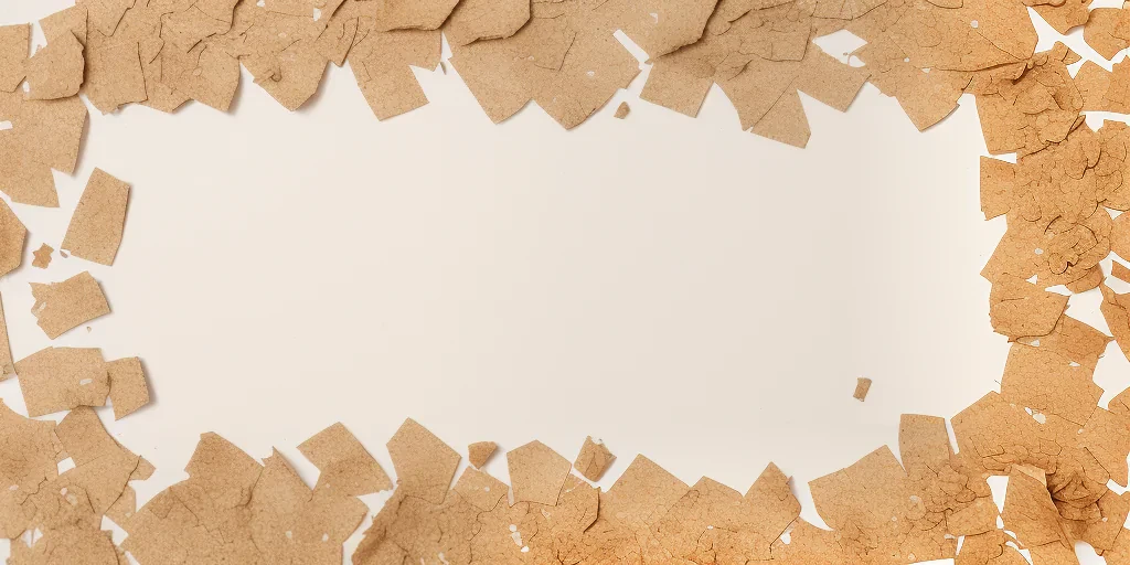 Textured Background Featuring Torn Paper Edges for Creative Design Projects