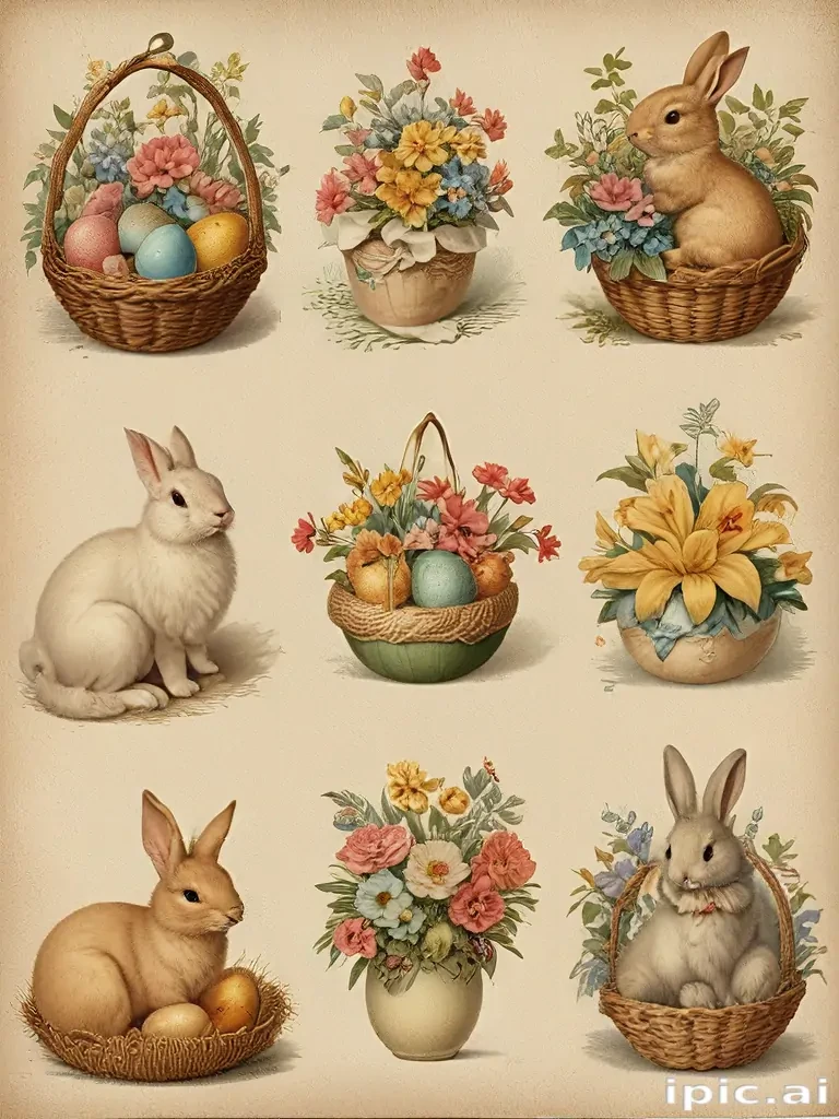 easter vintage images