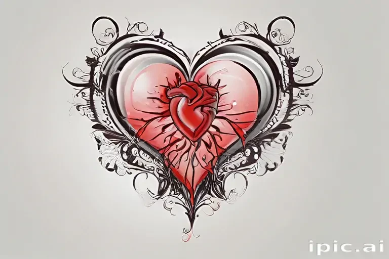 heart tattoo png