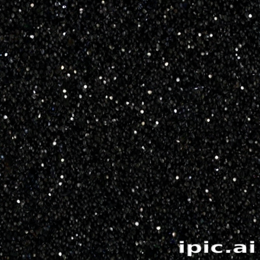 black background glitter