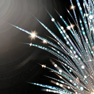transparent sparkle