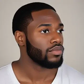 black man