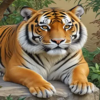 cartoon tigers