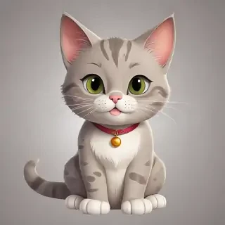 cartoon cat clip art