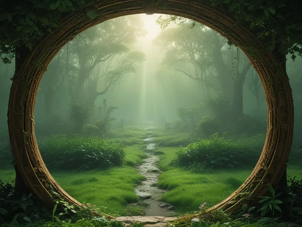 green background aesthetic