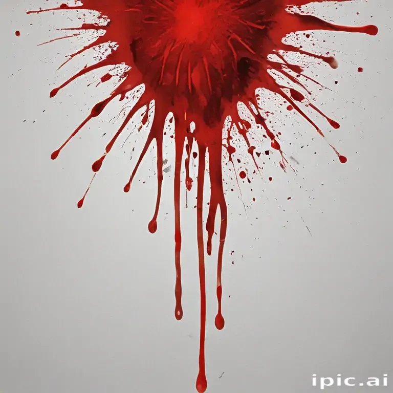 blood splatter png