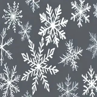 snowflakes clipart transparent background