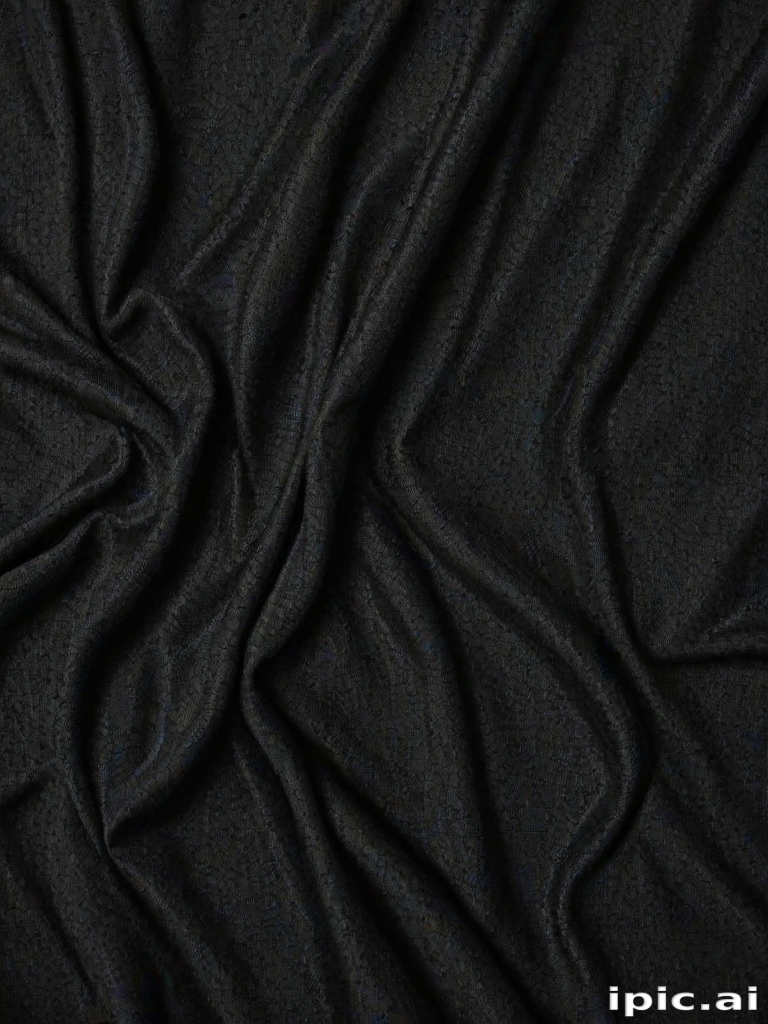 black fabric texture