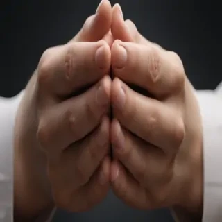 pray hands png