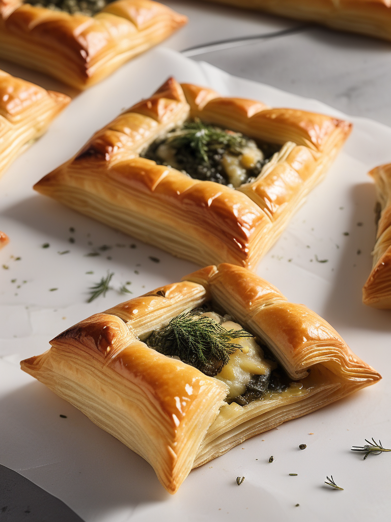 upside down puff pastry savory