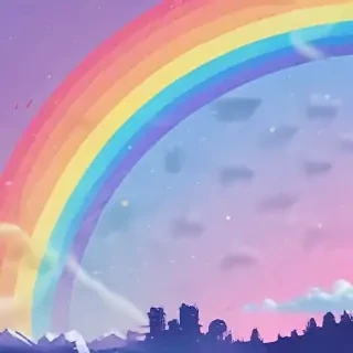 aesthetic rainbow backgrounds