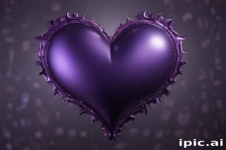 wallpaper purple heart