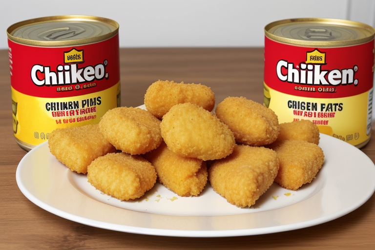chicken nuggets with canned chicken