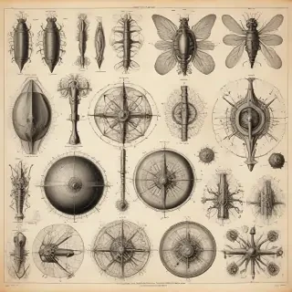 vintage scientific illustrations