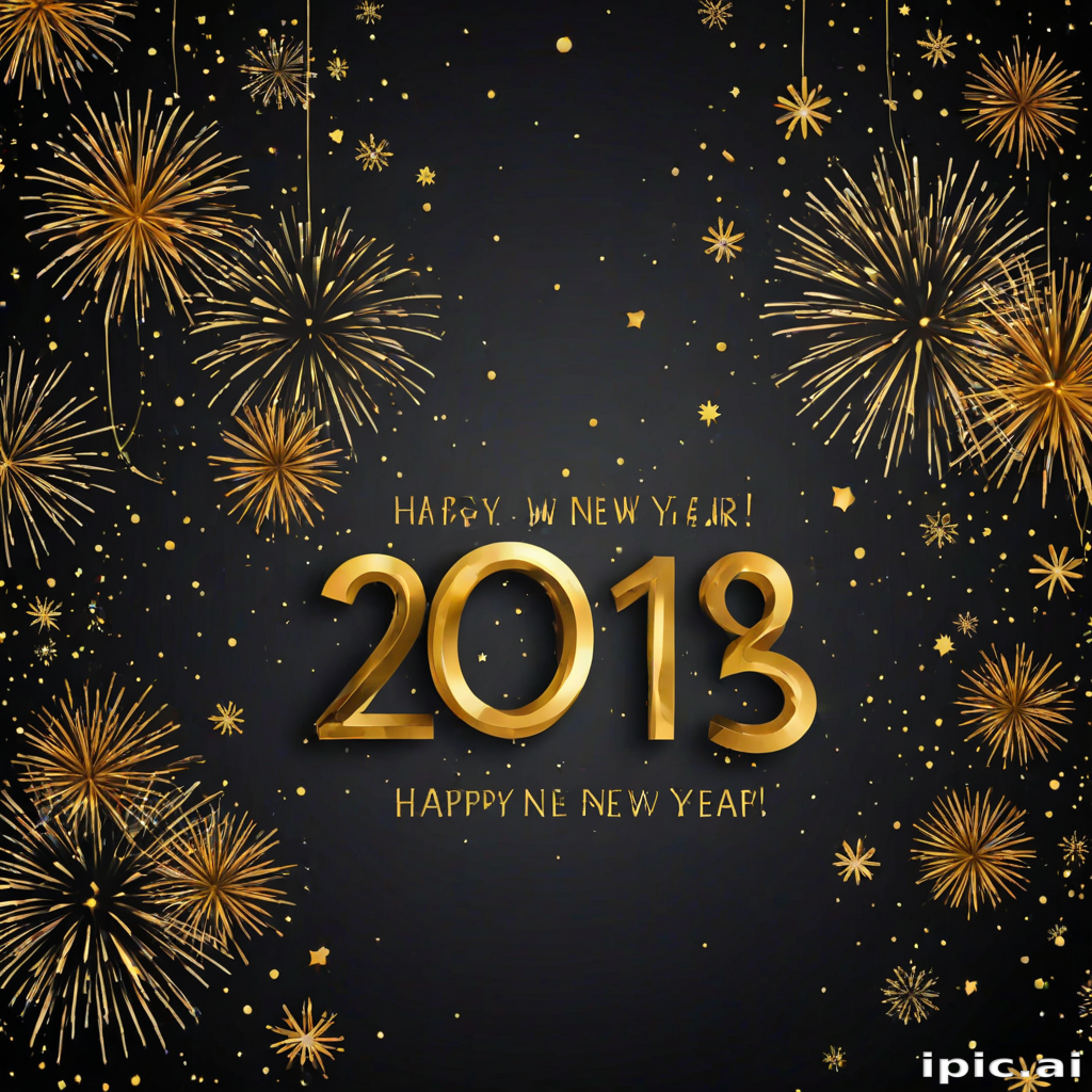 background happy new year