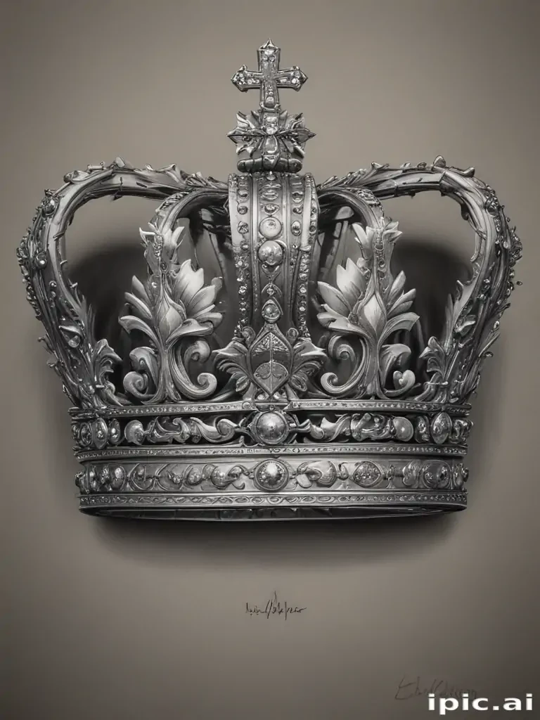 crown drawing