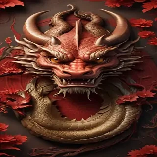 chinese dragon background