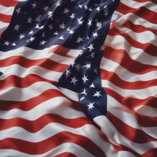 american flag aesthetic