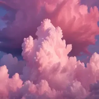 pink clouds wallpaper
