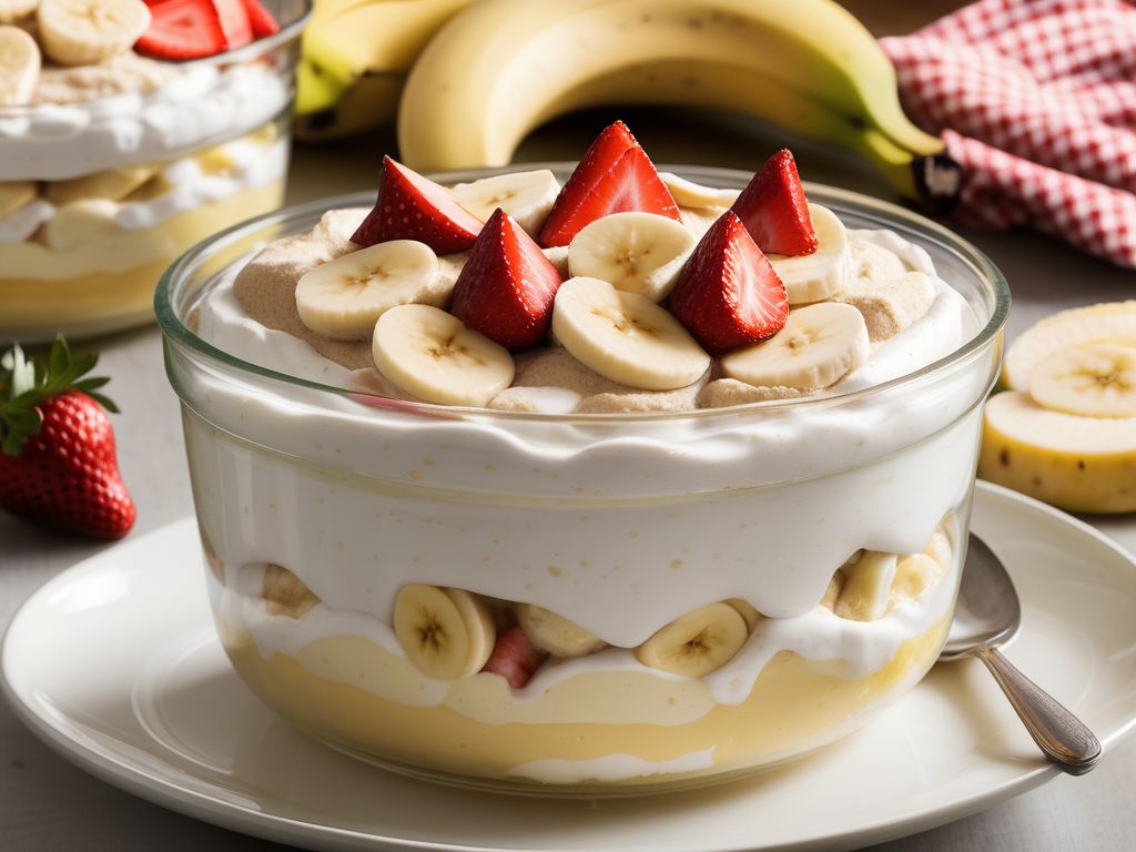 banana pudding recipe with strawberries