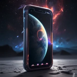 iphone wallpaper space
