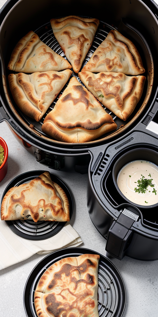 reheating calzone in air fryer