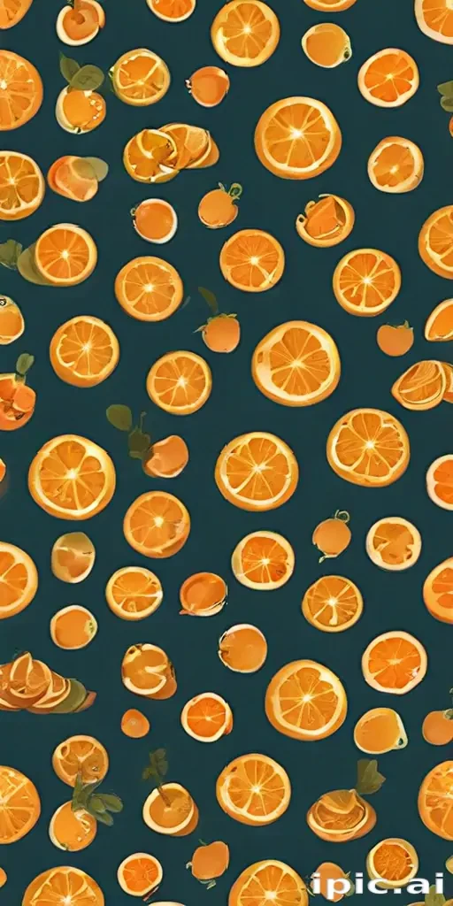 cute orange wallpaper
