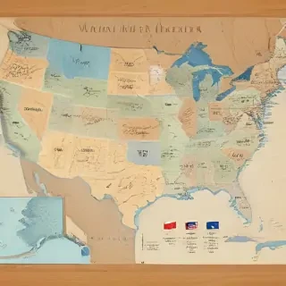 mapa usa