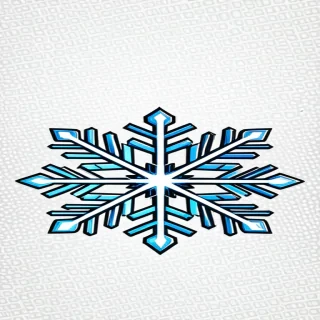 snowflake clipart with transparent background