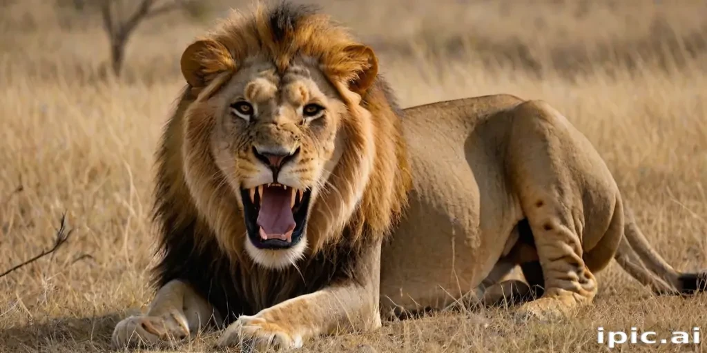 lion roar png