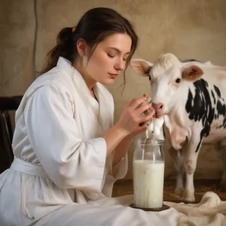 milking lesbos