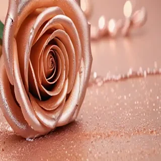 sparkly rose gold background