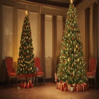 christmas background tree